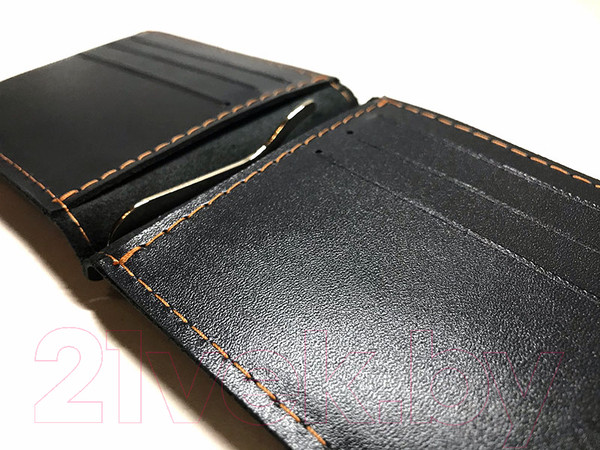 Изображение товара Зажим для денег Zinger Ладья zw-MZ-6-1-Grey (сине-серый)