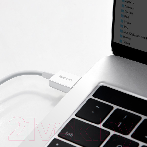 Изображение товара Кабель Baseus Superior USB To Type-C / CATYS-02 (1м, белый)