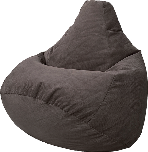 Изображение товара Бескаркасное кресло Flagman Груша Макси XXL Г2.5-84 (Verona 84 Grey Brown)