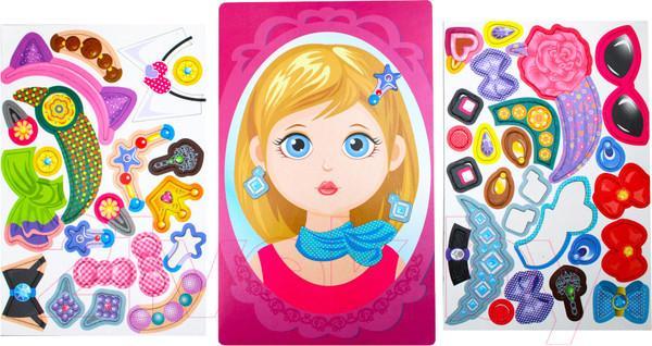 Изображение товара Развивающая игра Десятое королевство Магнитные истории. Модная девчонка / 04288