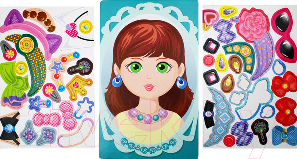 Изображение товара Развивающая игра Десятое королевство Магнитные истории. Модная девчонка / 04288