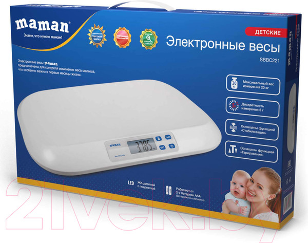 Изображение товара Весы детские Maman SBBC221