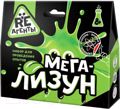 Изображение товара Набор для создания слайма Re-Агенты Мега-Лизун / EX005T (зеленый)