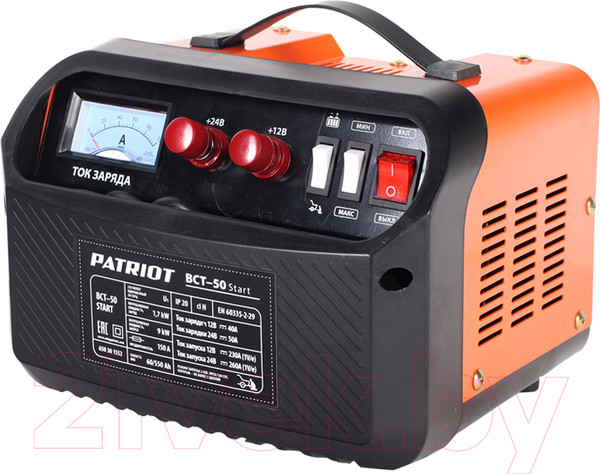 Изображение товара Пуско-зарядное устройство PATRIOT BCT-50 Start