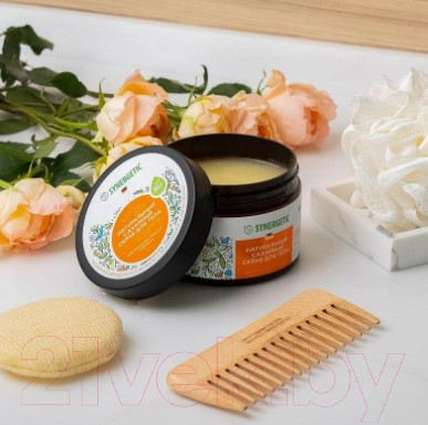 Изображение товара Скраб для тела Synergetic Сахарный Глубокое очищение и питание Карамельное яблоко и ваниль (300мл)