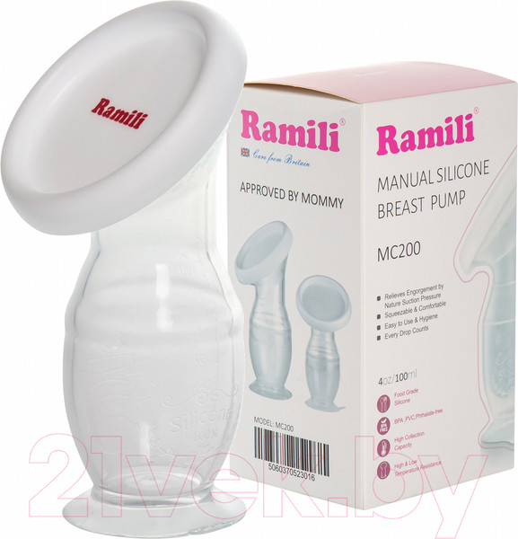 Изображение товара Молокоотсос ручной Ramili MC200