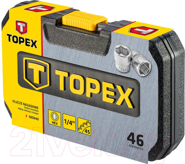 Изображение товара Универсальный набор инструментов Topex 38D640