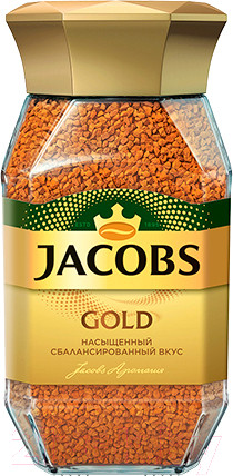 Изображение товара Кофе растворимый Jacobs Gold / 66630342 (95г )