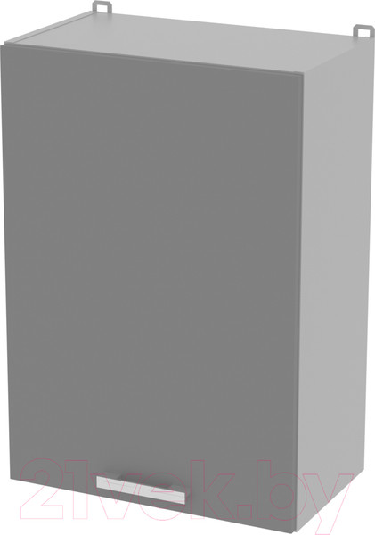 Изображение товара Шкаф навесной для кухни Интерлиния Компо ВШ50-720-1дв (серебристый)