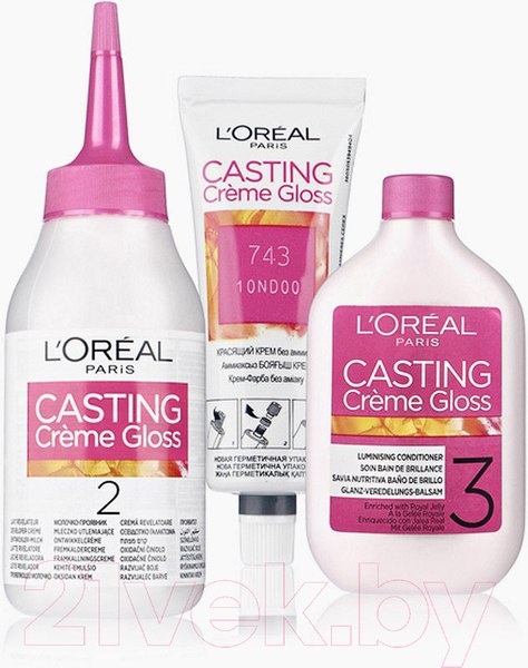 Изображение товара Крем-краска для волос L'Oreal Paris Casting Creme Gloss 518 (карамельный мокко)