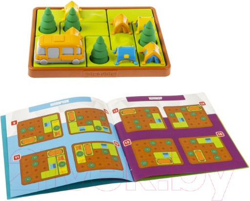 Изображение товара Развивающая игра Bondibon Палаточный городок. Загадки местности / ВВ5077