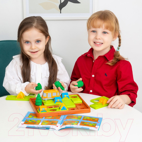 Изображение товара Развивающая игра Bondibon Палаточный городок. Загадки местности / ВВ5077