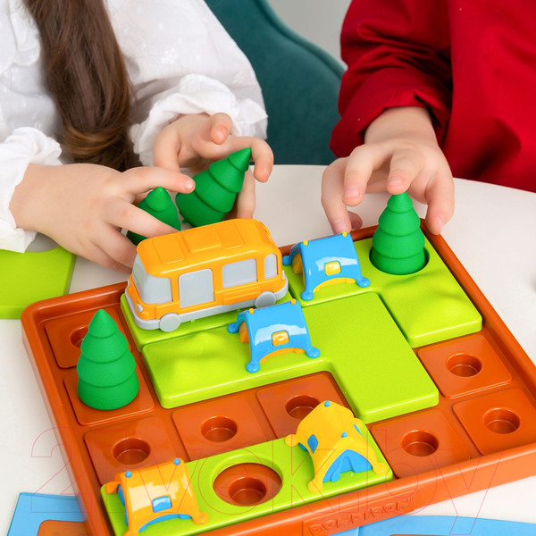 Изображение товара Развивающая игра Bondibon Палаточный городок. Загадки местности / ВВ5077