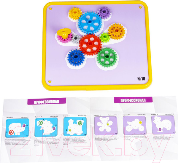 Изображение товара Развивающая игра Bondibon Шестеренки. Волшебство механики / ВВ5083