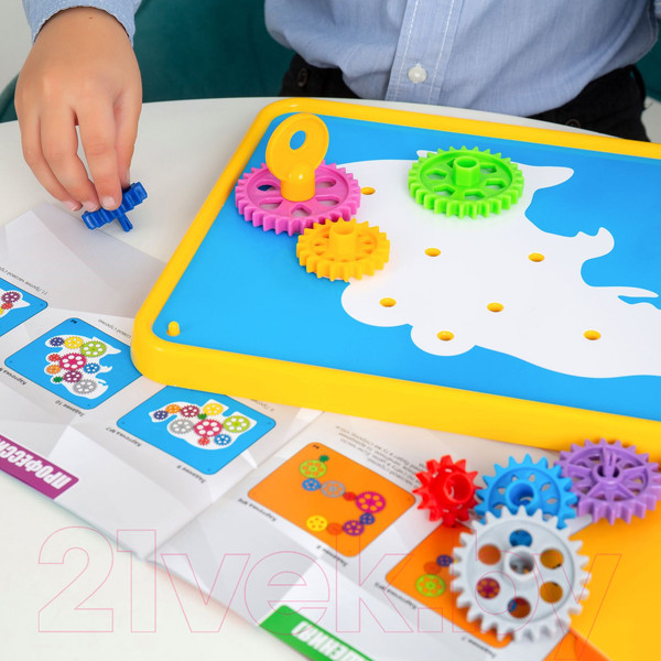 Изображение товара Развивающая игра Bondibon Шестеренки. Волшебство механики / ВВ5083