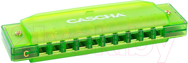 Изображение товара Губная гармошка Cascha Fun Blues / HH-2274 (зеленый)