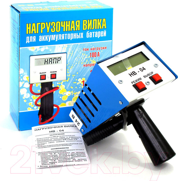 Изображение товара Тестер аккумуляторной батареи Орион НВ-04 100А / 2004