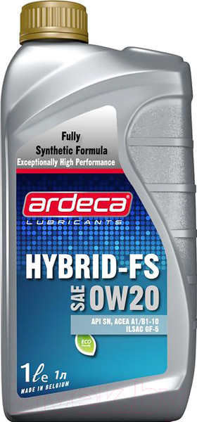 Изображение товара Моторное масло Ardeca Hybrid-FS 0W20 / ARD010015-001 (1л)