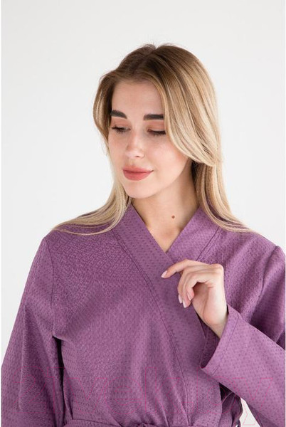 Изображение товара Халат Экономь и я 5045779 (р.42-44, лаванда)