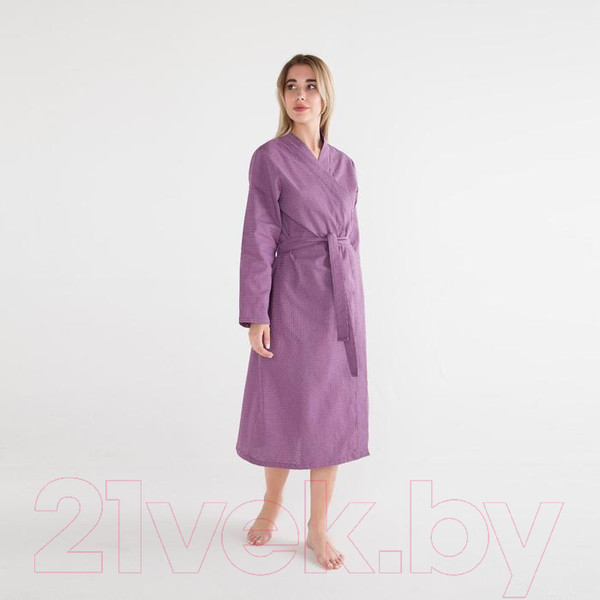 Изображение товара Халат Экономь и я 5045779 (р.42-44, лаванда)