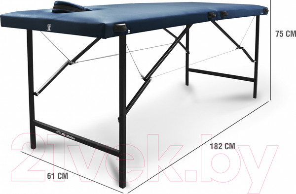 Изображение товара Массажный стол SL Relax Optima (синий)