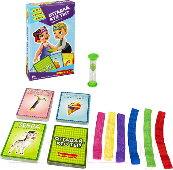 Изображение товара Настольная игра Bondibon Викторина. Отгадай, кто ты? / ВВ4877