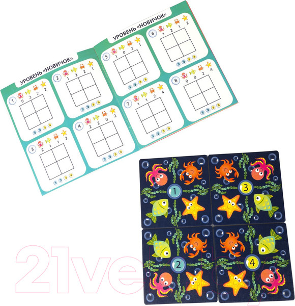 Изображение товара Игра-головоломка Bondibon Приключения осьминожек / ВВ4873