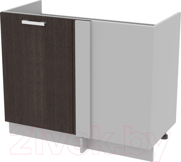 Изображение товара Шкаф под мойку Интерлиния Компо НШ108-М.П (дуб венге)