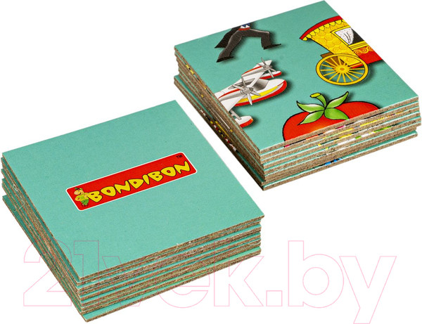 Изображение товара Развивающая игра Bondibon Логомозаика Звуки Р, Р' и Л, Л' / ВВ4251