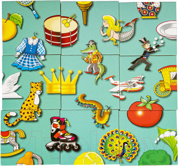 Изображение товара Развивающая игра Bondibon Логомозаика Звуки Р, Р' и Л, Л' / ВВ4251