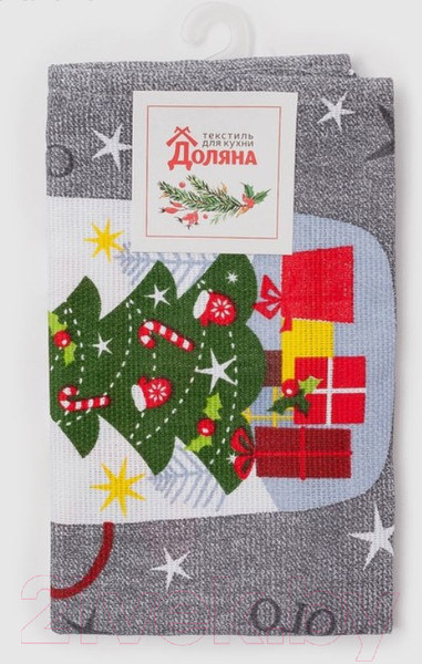 Изображение товара Полотенце Доляна Волшебного года 35х60 / 4389627