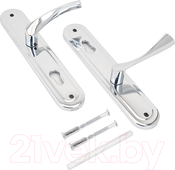 Изображение товара Ручка дверная Аллюр 103-1 85 мм CP (хром)