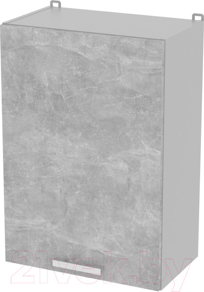 Изображение товара Шкаф навесной для кухни Интерлиния Компо ВШС50-720-1дв (бетон)