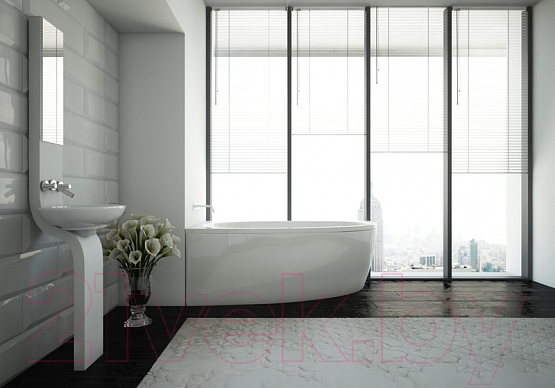 Изображение товара Ванна акриловая Aquatek Дива 160x90 R (с каркасом)