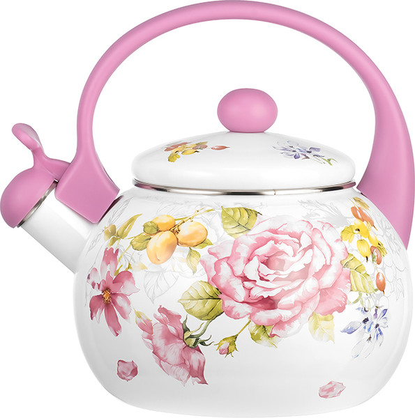 Изображение товара Чайник со свистком Lara LR00-20 (розовый)