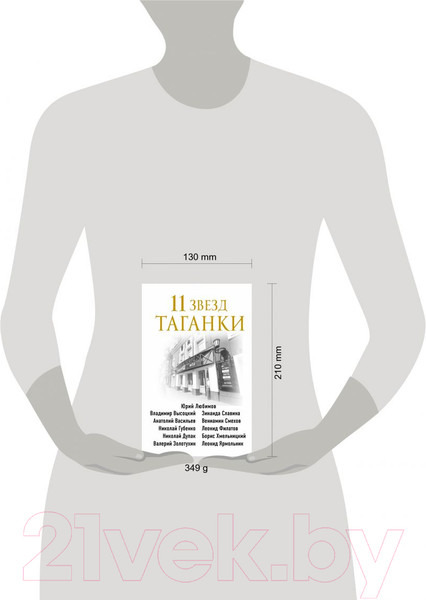 Изображение товара Книга Эксмо 11 звезд Таганки (Захарчук М.А.)