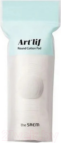Изображение товара Ватные диски The Saem Art'Lif Round Cotton Pad (80шт)