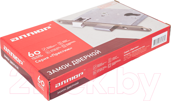 Изображение товара Замок врезной Аллюр 9045 B CP без ц/мех. б/руч.