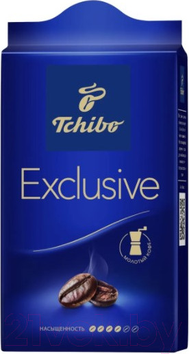 Изображение товара Кофе молотый Tchibo Exclusive (250г)
