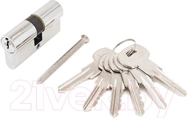 Изображение товара Цилиндровый механизм замка Аллюр A 60-6К CP (хром)