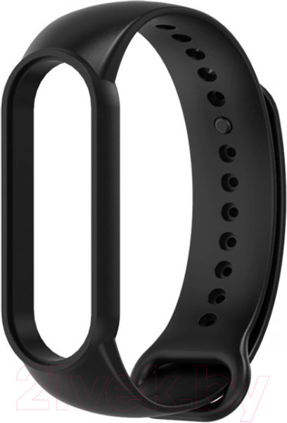 Изображение товара Ремешок для фитнес-трекера Case Для Mi Band 5/6 TPU (черный)