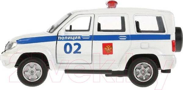 Изображение товара Автомобиль игрушечный Технопарк UAZ Patriot Полиция / SB-17-81-UP-P(W)-WB