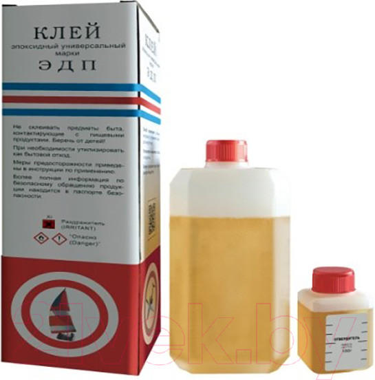 Изображение товара Клей No Brand ЭДП Смола эпоксидная/отвердитель (1кг)