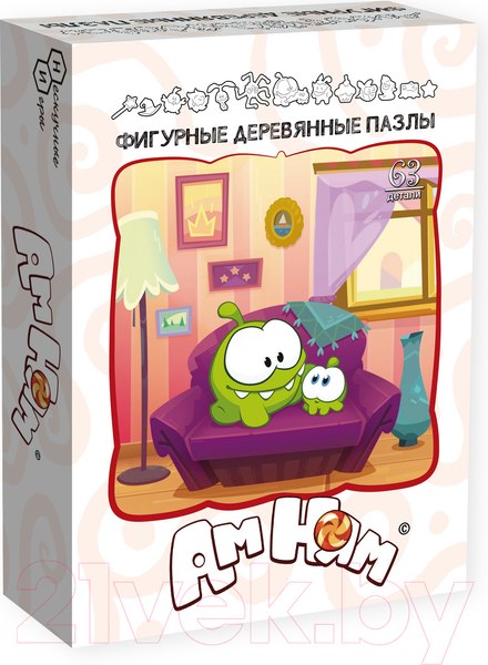 Изображение товара Пазл Нескучные игры Ам Ням / 8399/48