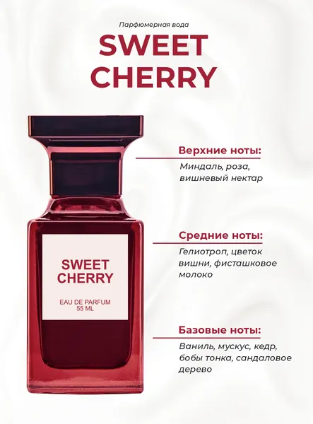 Изображение товара Парфюмерная вода La Ville Sweet Cherry (55мл)