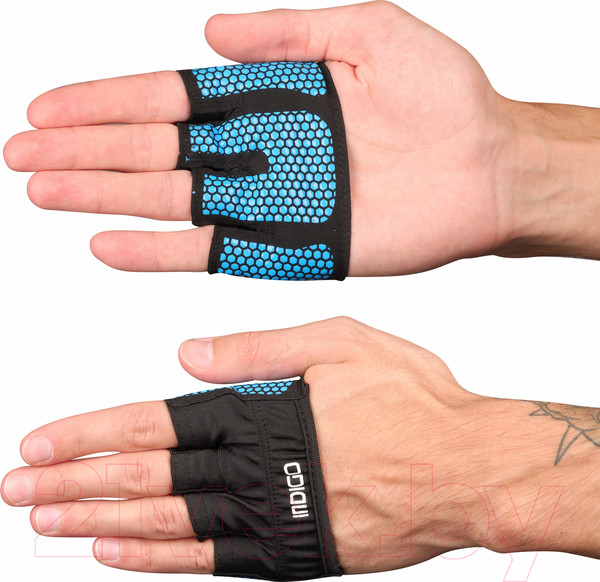 Изображение товара Накладки гимнастические Indigo Sport IN264 (S, синий)