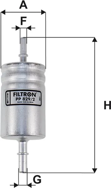Изображение товара Топливный фильтр Filtron PP829/2