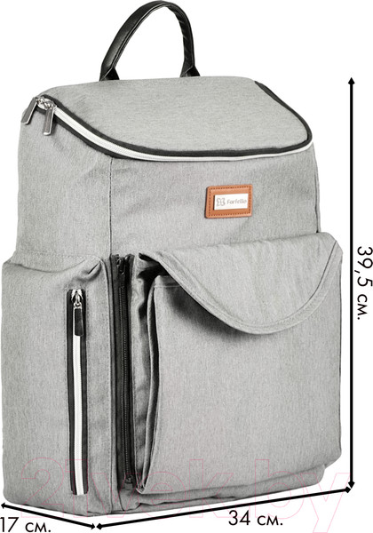 Изображение товара Рюкзак Farfello Текстильный / F8 (светло-серый)