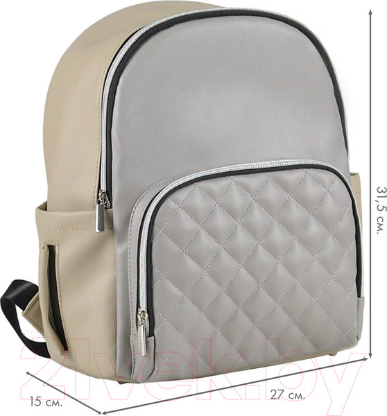 Изображение товара Рюкзак Farfello Текстильный / F9 (бежевый)