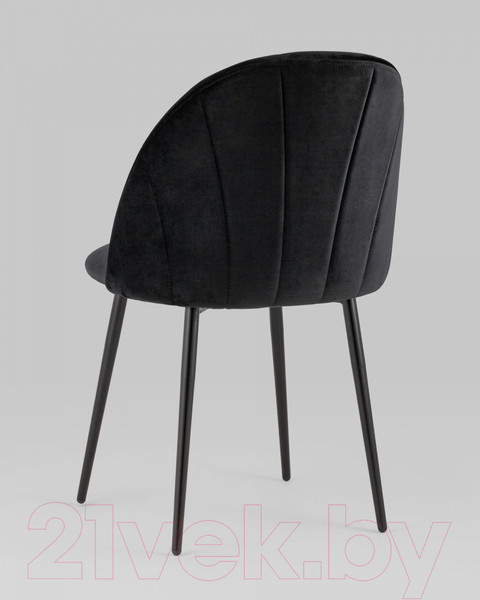 Изображение товара Стул Stool Group Логан / AV 413-B30-08 (велюр черный)